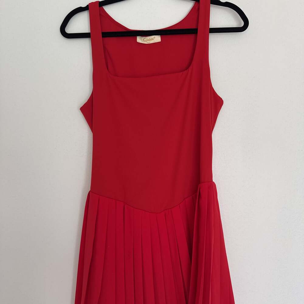 Mini Dress in Red